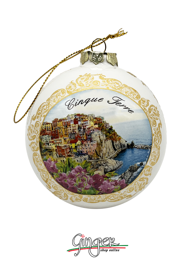 CHRISTMAS BALL Ceramic - Cinque Terre