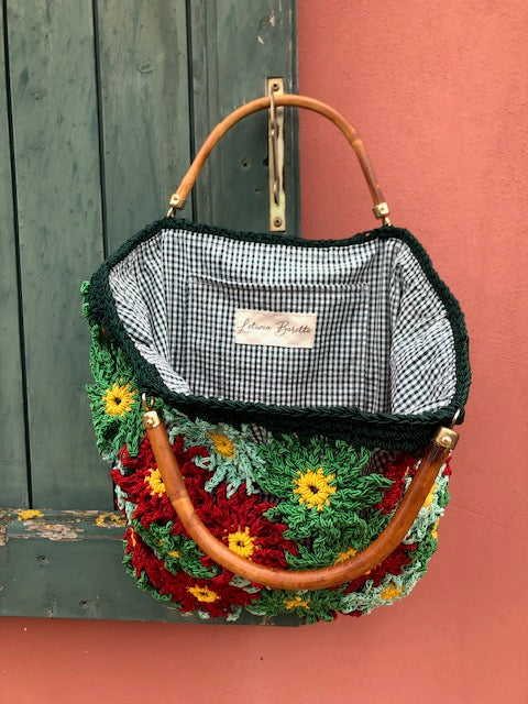 Daisies all over bag