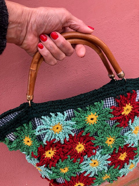 Daisies all over bag