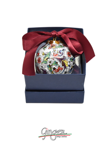 Christmas Ornaments: Florentine Paper Var. A - 3.14 in.