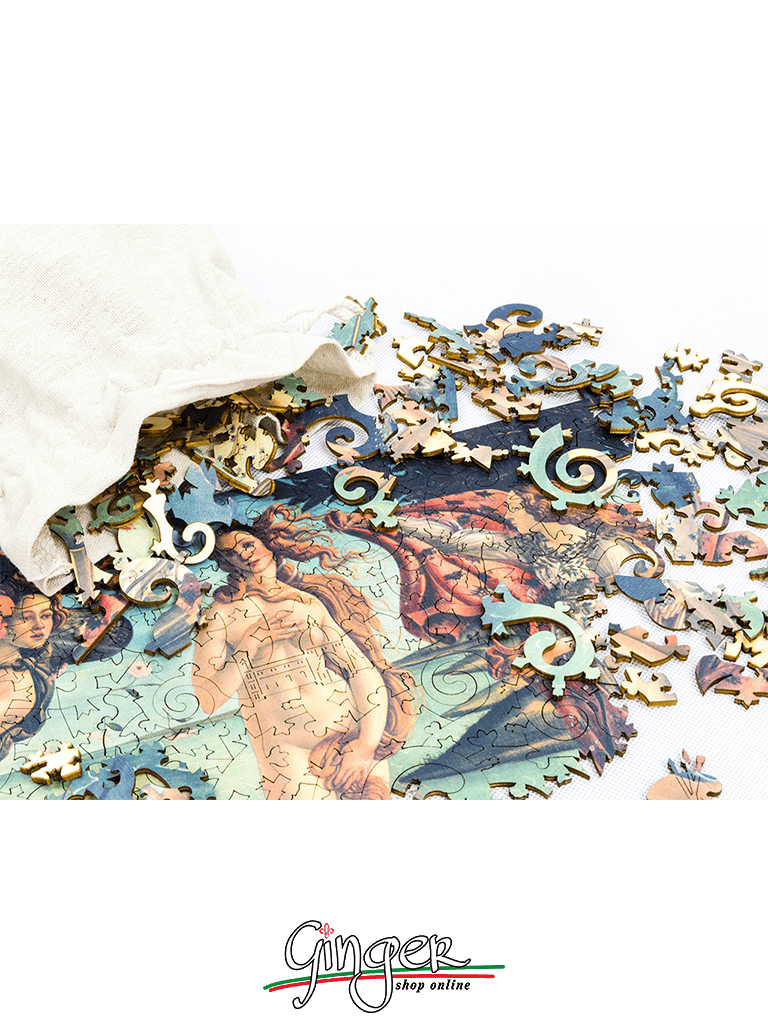 Collectible wooden Puzzle - Sandro Botticelli: birth of Venus