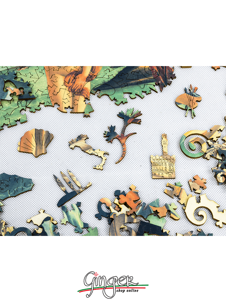 Collectible wooden Puzzle - Sandro Botticelli: birth of Venus