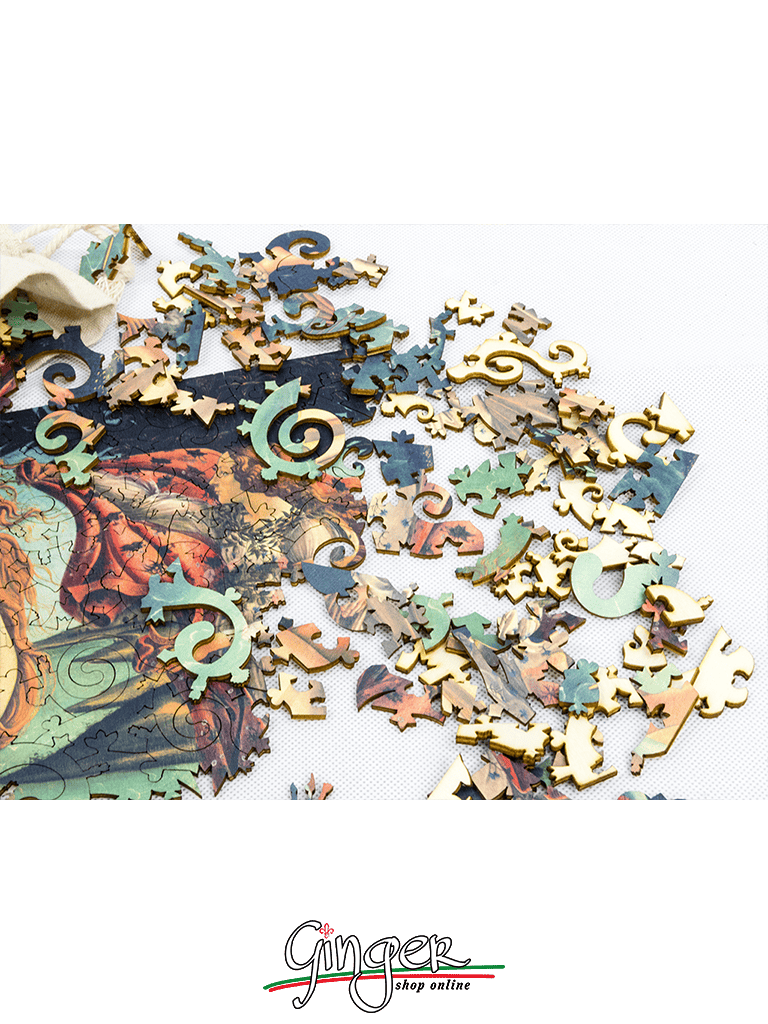 Collectible wooden Puzzle - Sandro Botticelli: birth of Venus