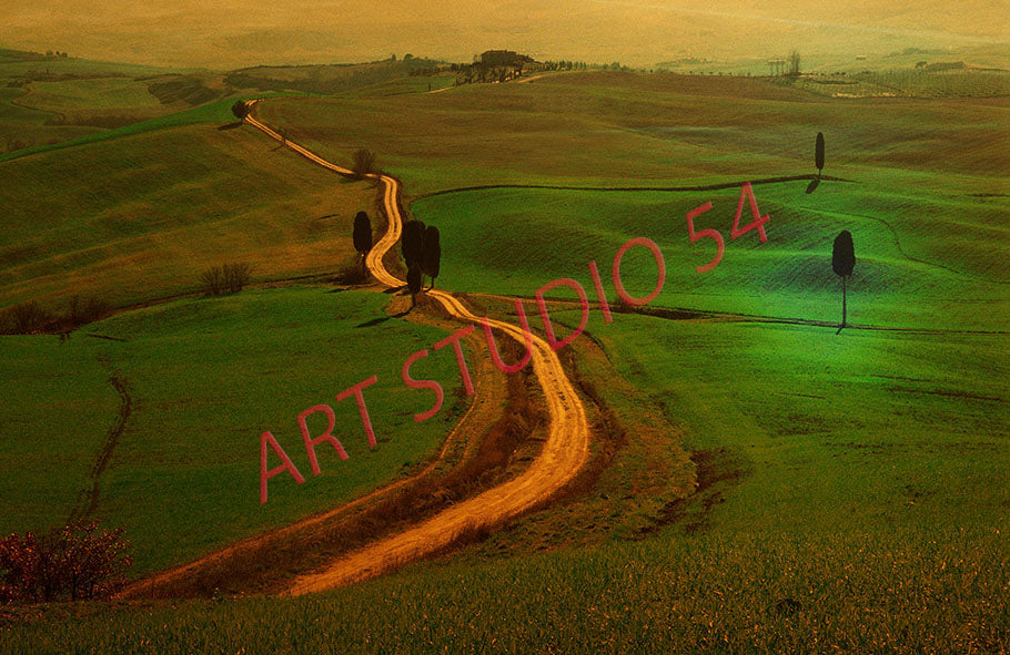 Paesaggio Val d'Orcia (Siena)