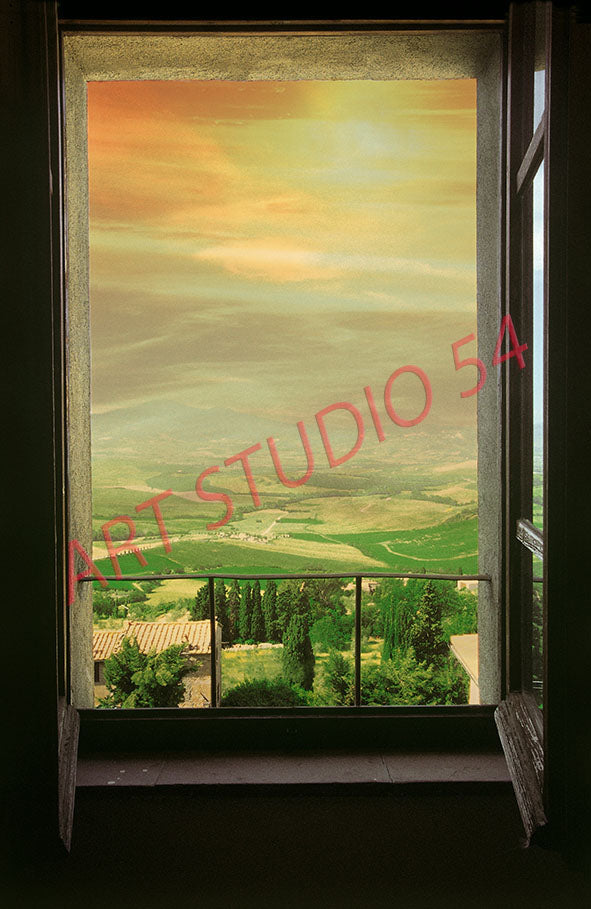 Finestra in Val d'Orcia (Siena)