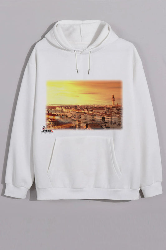 Florence Landscape Hooded Sweatshirt