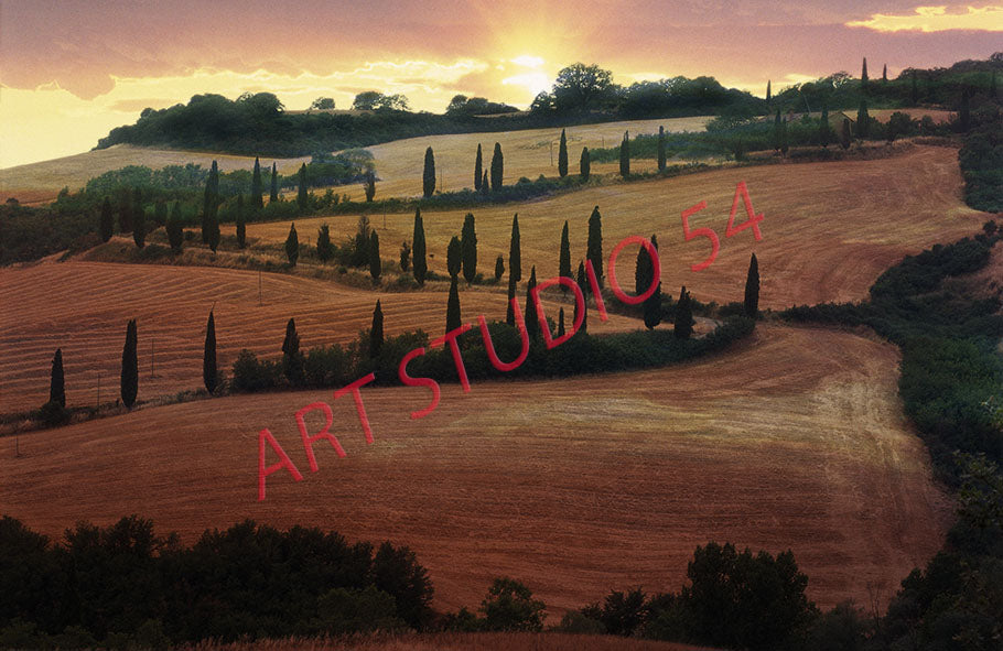 Paesaggio Val d'Orcia (Siena)