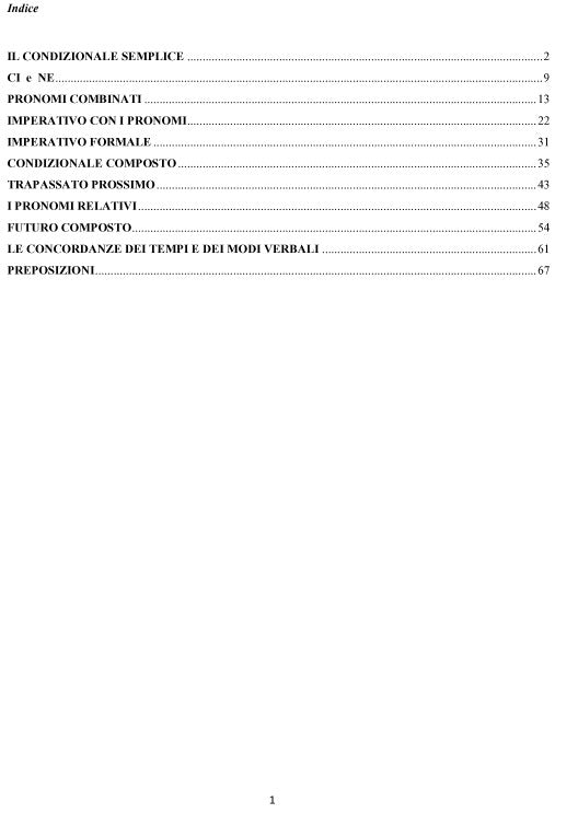 The Scuola Toscana Advanced Course (B1/B2)