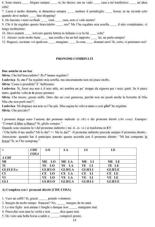 The Scuola Toscana Advanced Course (B1/B2)