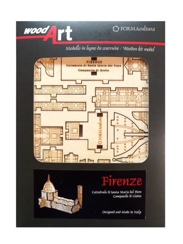 WoodArt - Firenze Cattedrale di Santa Maria del Fiore e Campanile di Giotto