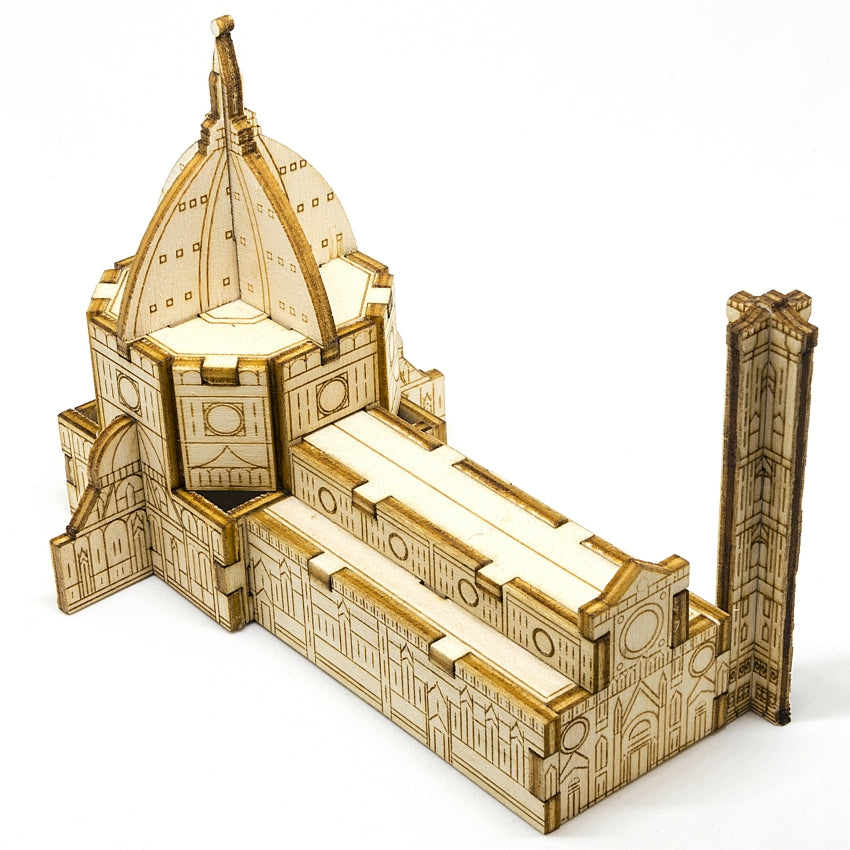 WoodArt - Firenze Cattedrale di Santa Maria del Fiore e Campanile di Giotto