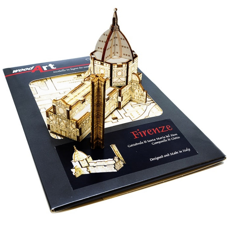 WoodArt - Firenze Cattedrale di Santa Maria del Fiore e Campanile di Giotto
