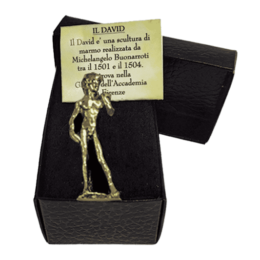 Charm Pendant with Michelangelo’s David