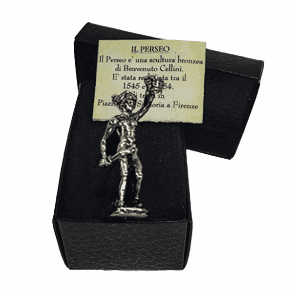 Charm Pendant with Cellini’s Perseus