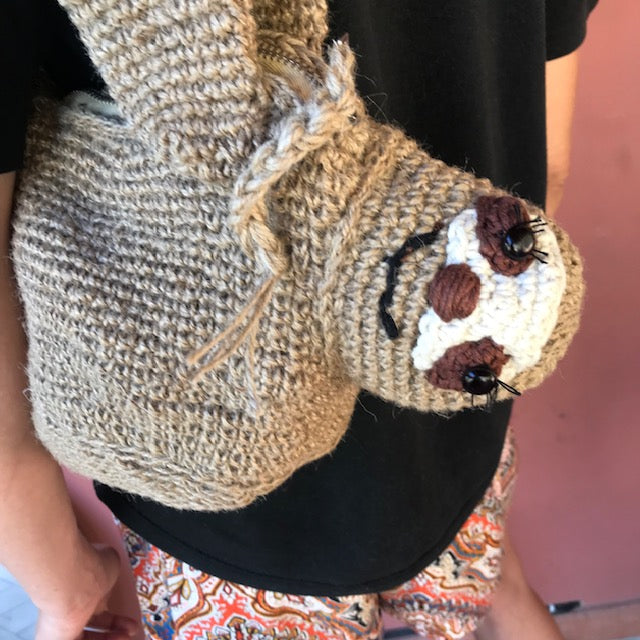 Sloth crochet bag in yuta yarn – Weekend a Firenze srl