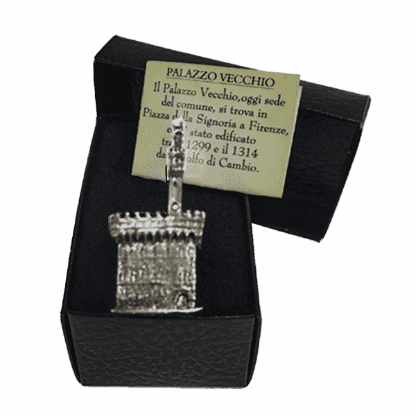Charm Pendant with Old Palace of Florence