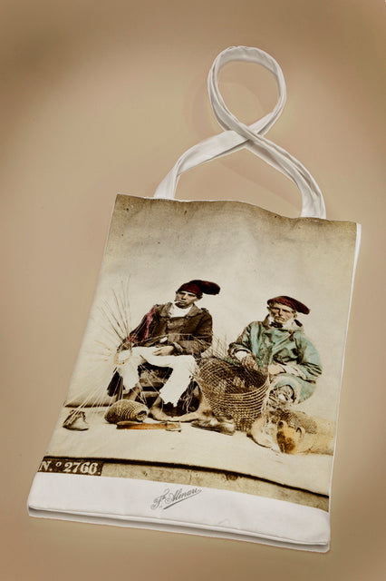 Set of 4 Alinari's Bags with Vintage Photos