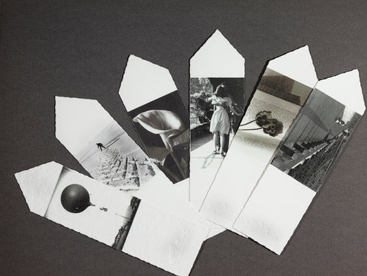 Paper Cotton Bookmarks