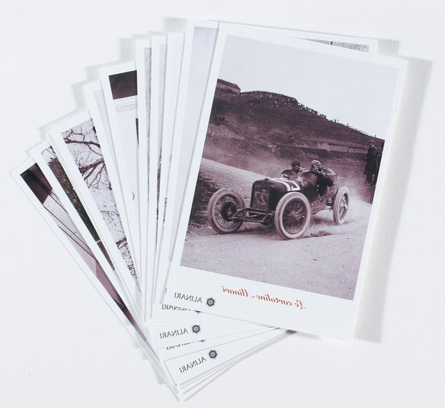 4 sets of Alinari Vintage Postcards 12 each (Children, Cars, Flowers, Animals)- Tot 48 Cards