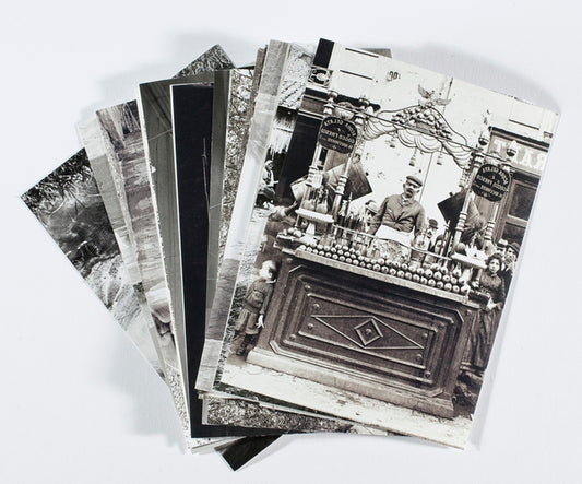 Box with 20 postcards from Alinari vintage prints: Ancient Works