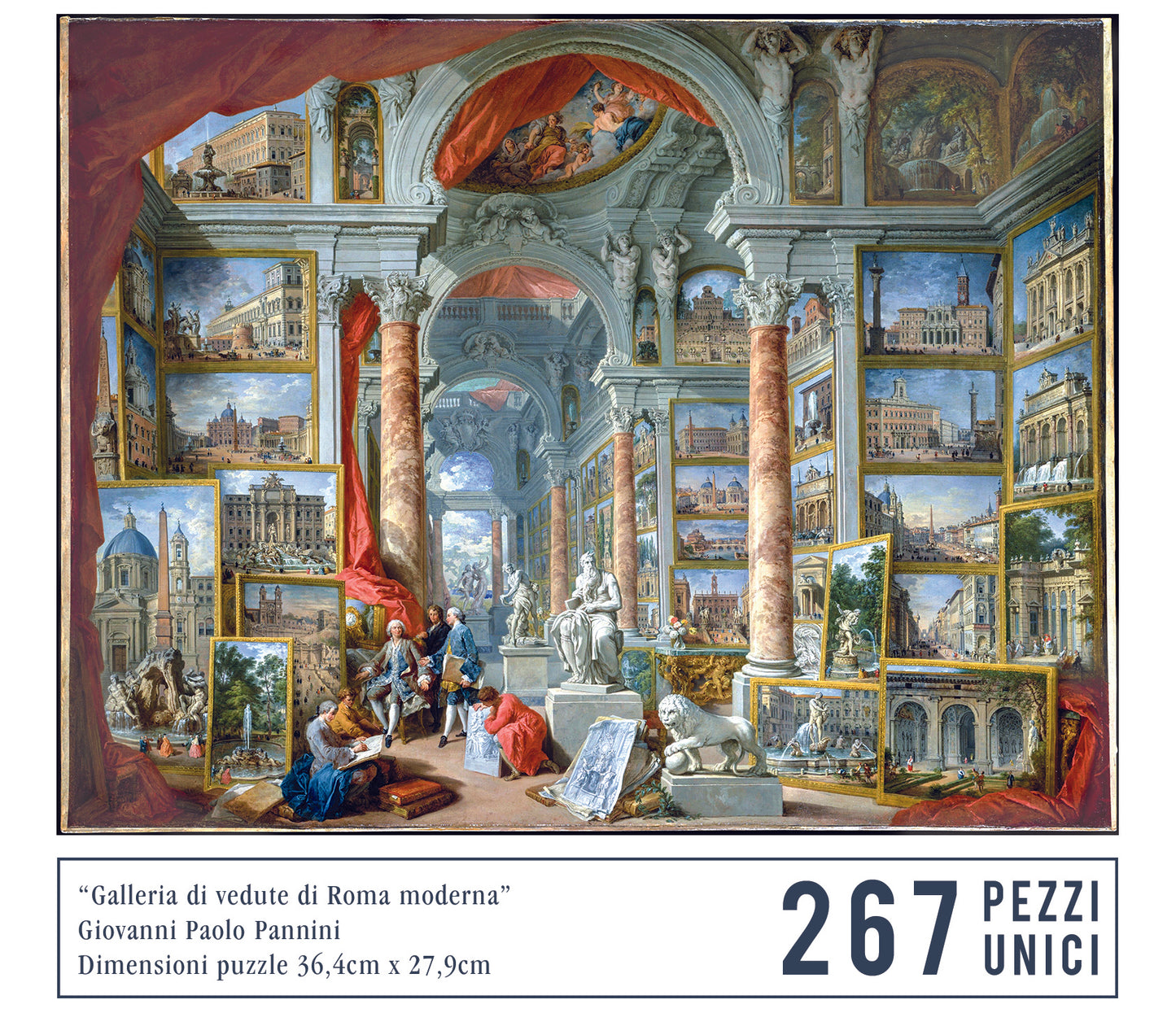Pannini - Vedute di Roma Moderna PUZZLE