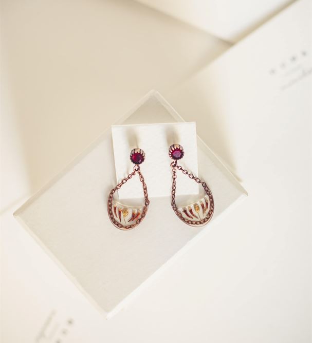 Moon Shaped Earrings