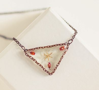 Triangular Shaped Pendant