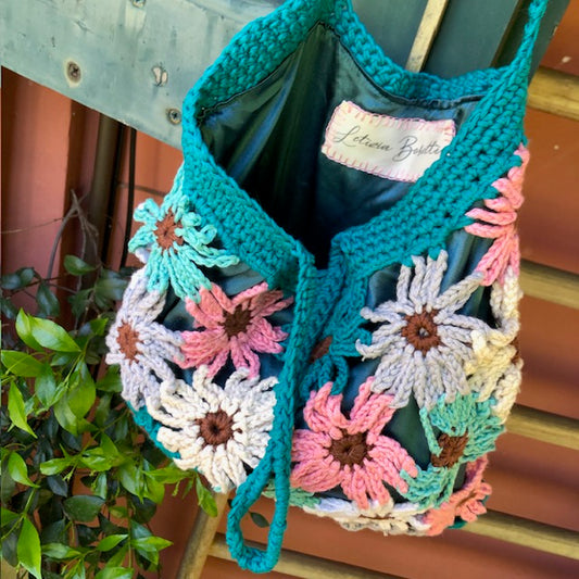 Daisies all over bag