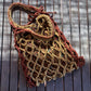 Crochet mesh bag