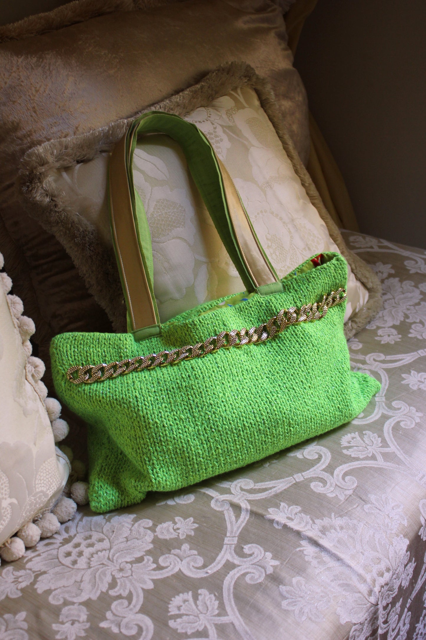 GREEN SHOPPER BAG