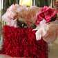 CHERRY RED CLUTCH BAG