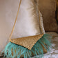 FEATHER CLUTCH