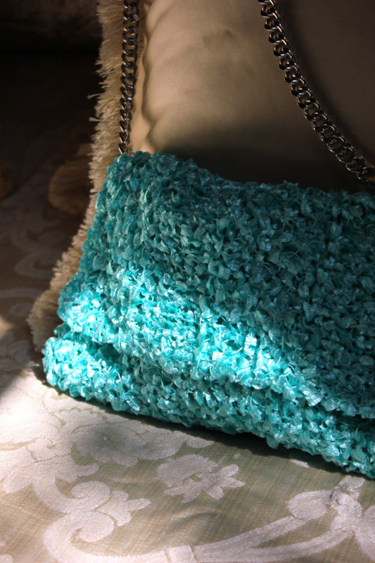 TIFFANY-COLORED CLUTCH