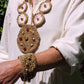 Crocheted bracelet