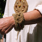 Crocheted bracelet