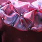 BURGUNDY ORGANZA NECKLACE