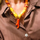 ORANGE BOHEMIAN NECKLACE