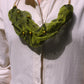 GREEN ORGANZA CLOUD NECKLACE