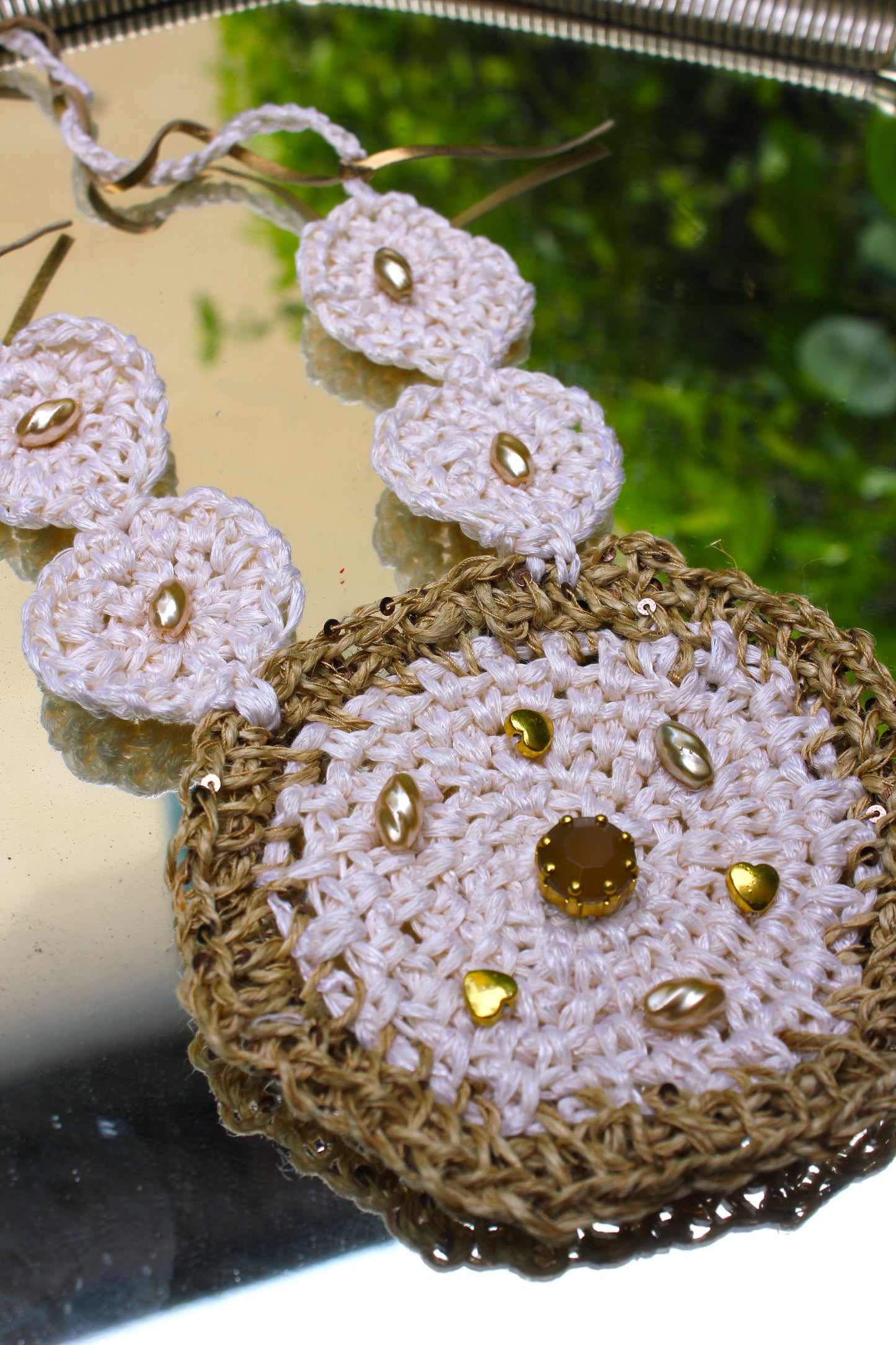 SILK THREAD AND TWINE NECKLACE