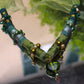 GREEN BOHEMIAN NECKLACE