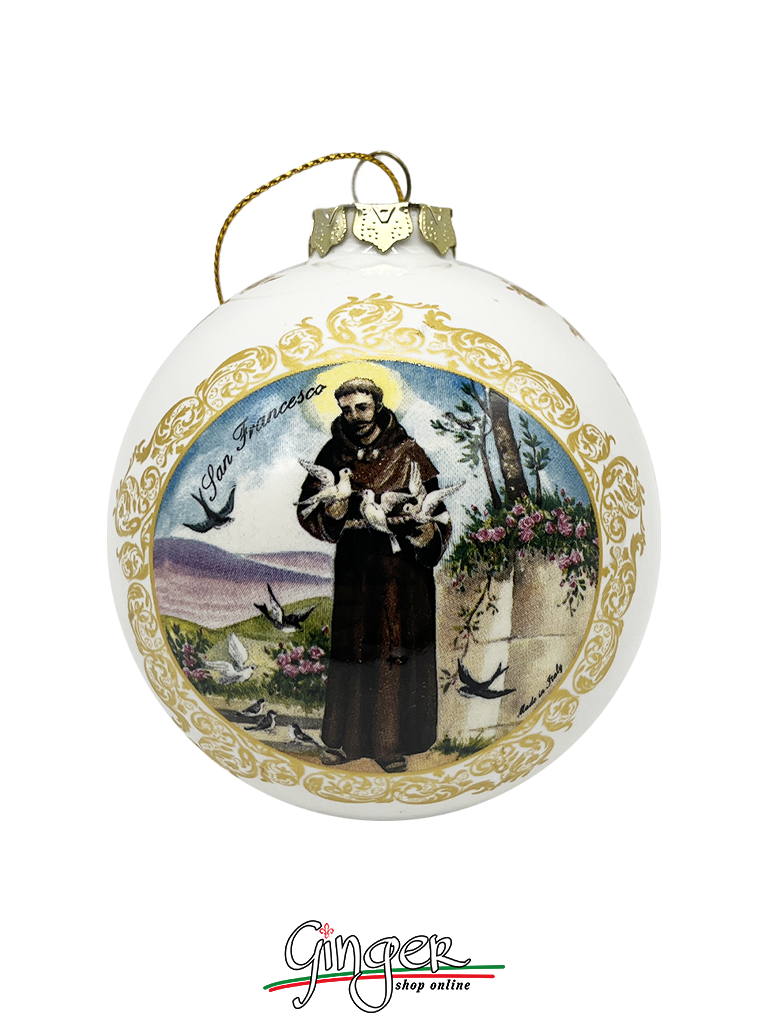 CHRISTMAS BALL Ceramic - Assisi