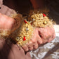 Beige Raffia Bracelet - One-of-a-Kind