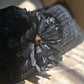 Black Raffia Envelope Bag - One-of-a-Kind
