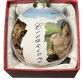 CHRISTMAS BALL Ceramic - Michelangelo's Sistine Chapel