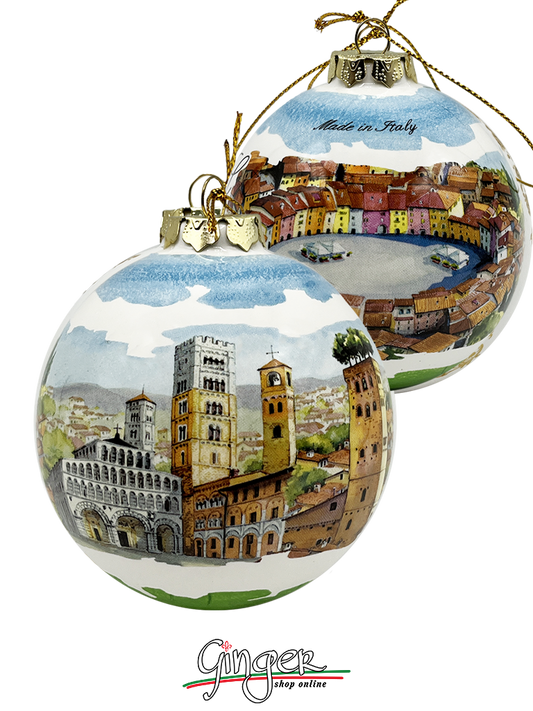 CHRISTMAS BALL Ceramic - Lucca