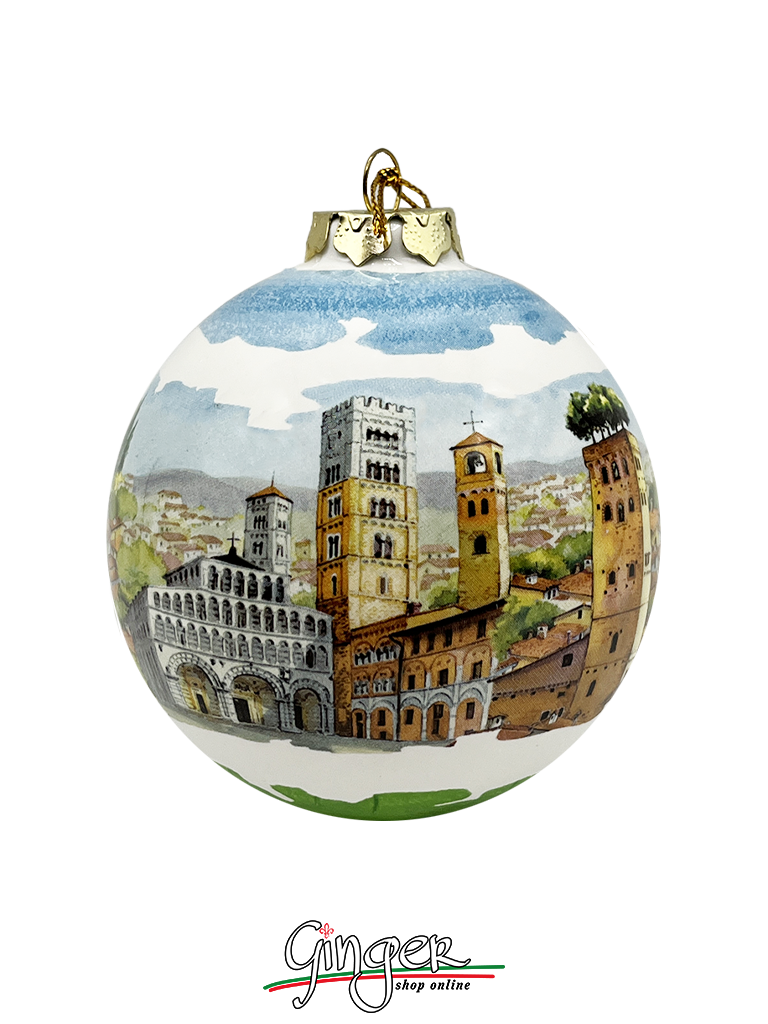 CHRISTMAS BALL Ceramic - Lucca