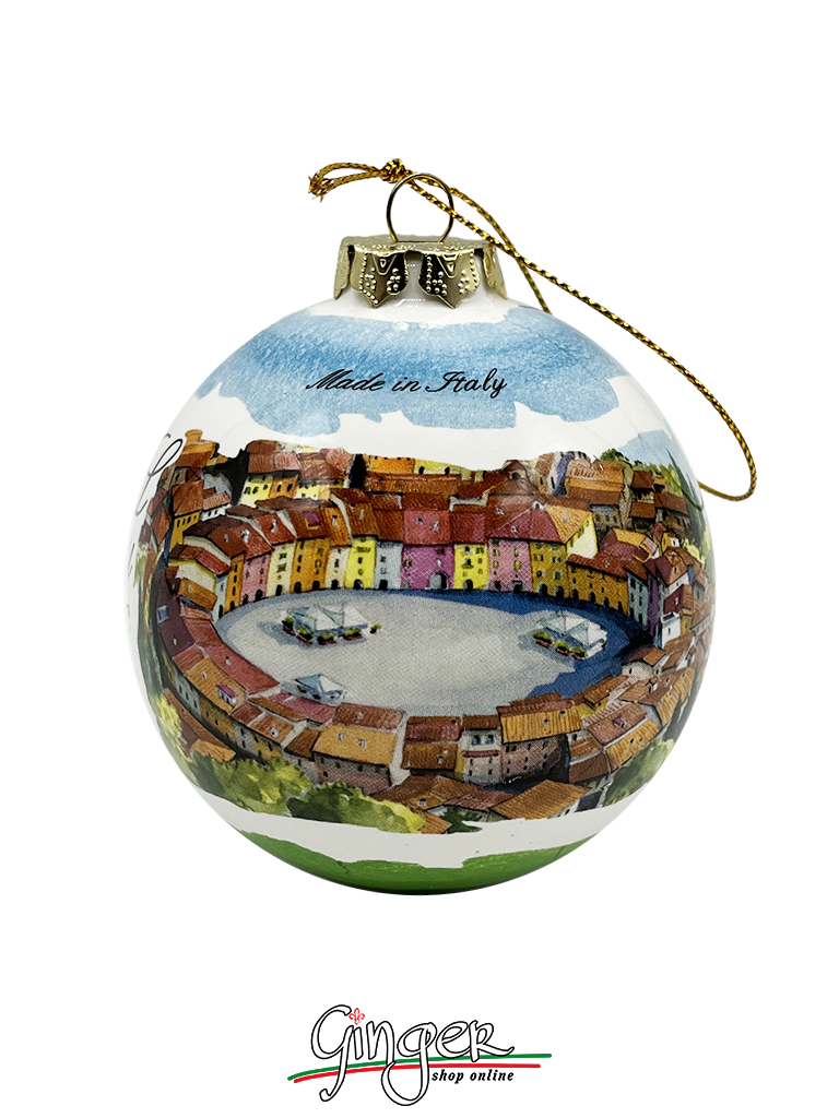 CHRISTMAS BALL Ceramic - Lucca