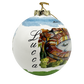 CHRISTMAS BALL Ceramic - Lucca