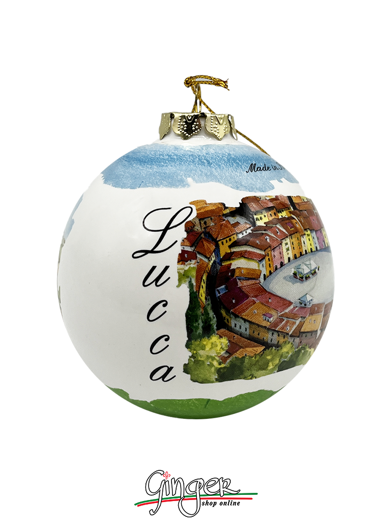 CHRISTMAS BALL Ceramic - Lucca