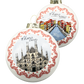 CHRISTMAS BALL Ceramic - Italian Cities: Milan